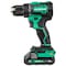 Metabo Hpt 18V MV Cordless Brushless Hammer Drill Kit 2 x 2.0Ah Charger andBag DV18DEXM - alternate 2